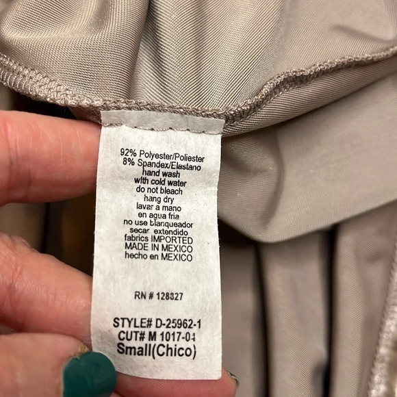 Molly Green Lindsay mushroom velour sleeveless swing mini dress - Picture 10 of 13